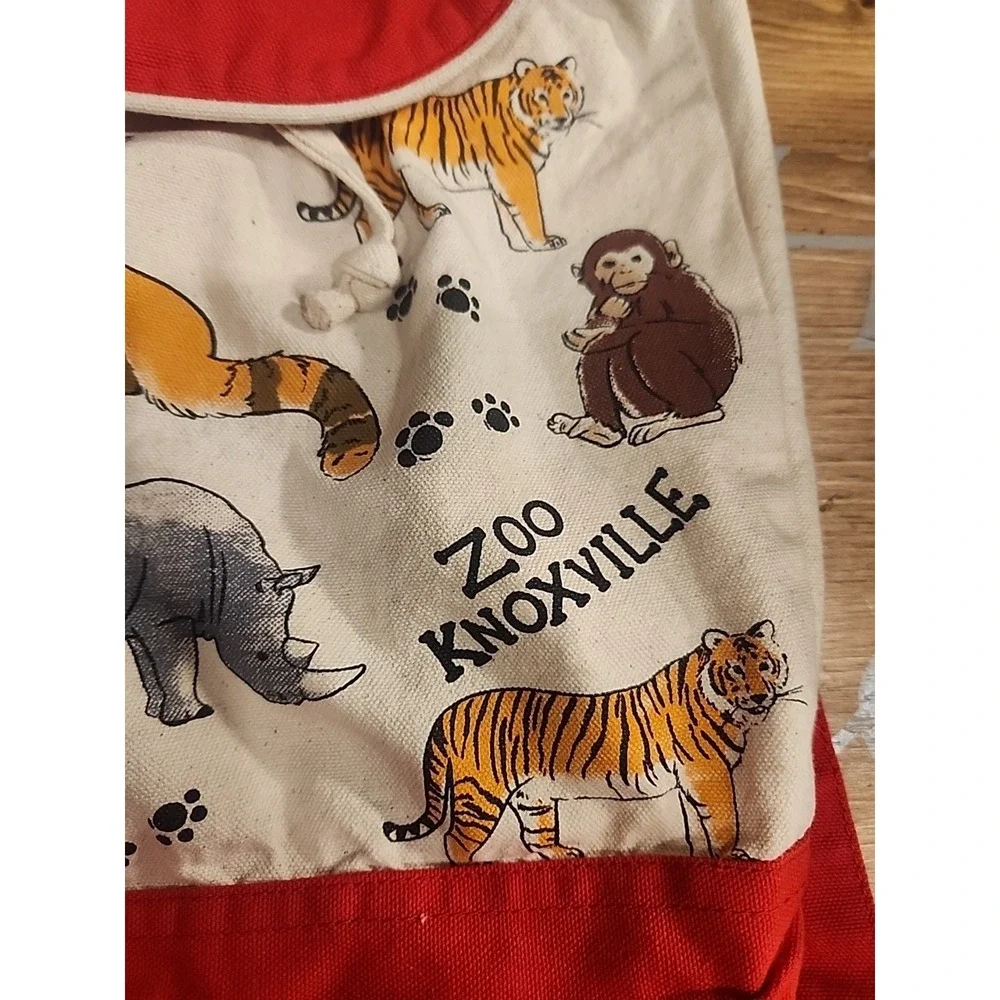 Knoxville Zoo Animal‎ Drawstring Vintage Kids Backpack